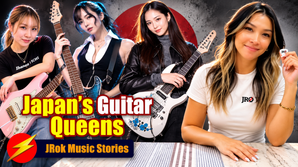 Japan's Queens of Rock Guitar | Lisa-X, SAKI & Yuki